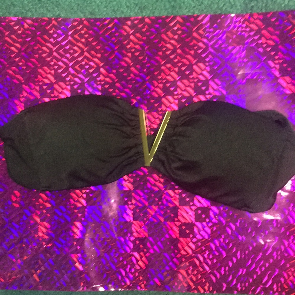 Strapless bikini VS top XS WORN ONCE